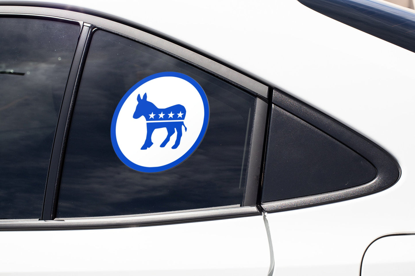 Democratic Donkey Joe Biden Kamala Harris Sticker Decal Democratic Party Democrat 2024 Presidential Election