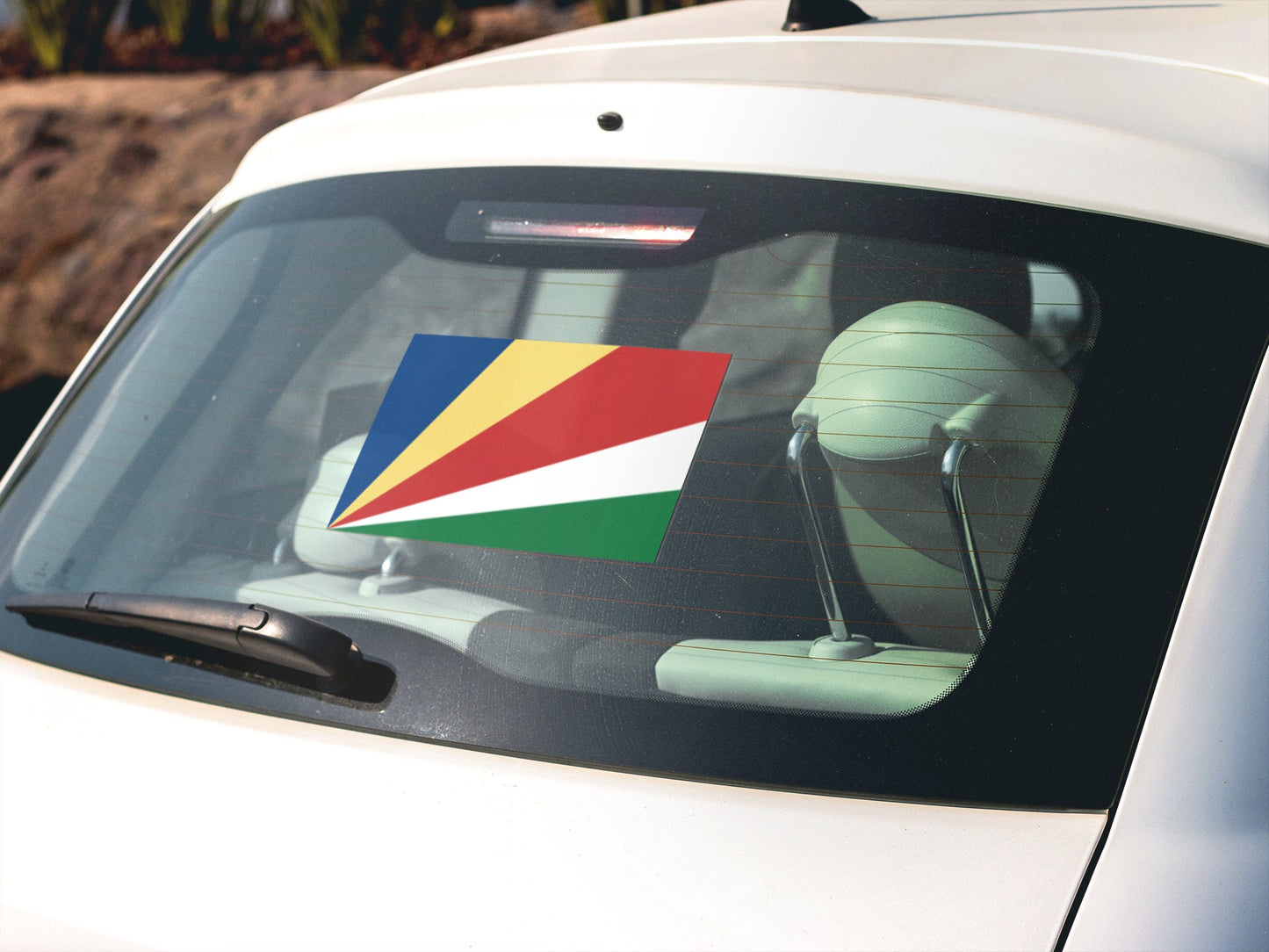 Seychelles Flag Sticker Decal