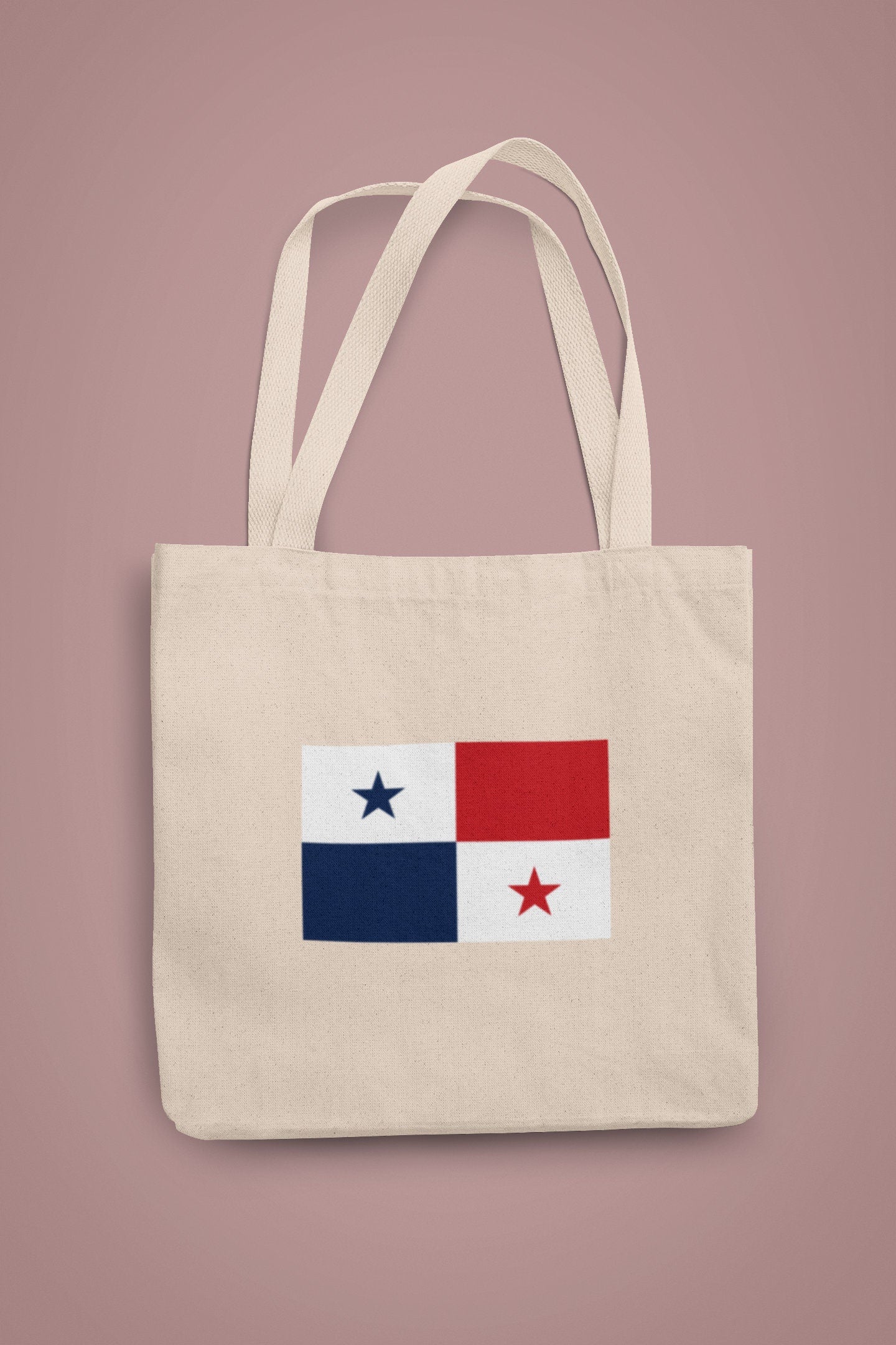 Panama Flag Iron On Heat Transfer Vinyl HTV / Republic of Panama / Pro Mundi Beneficio / Panama City / Panamanian