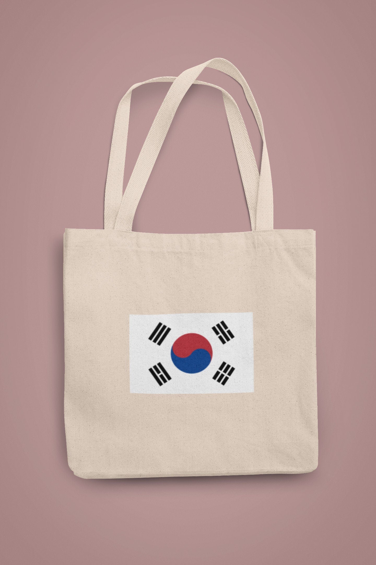 South Korea Flag Iron On Heat Transfer Vinyl HTV / Republic of Korea / Seoul / Korean