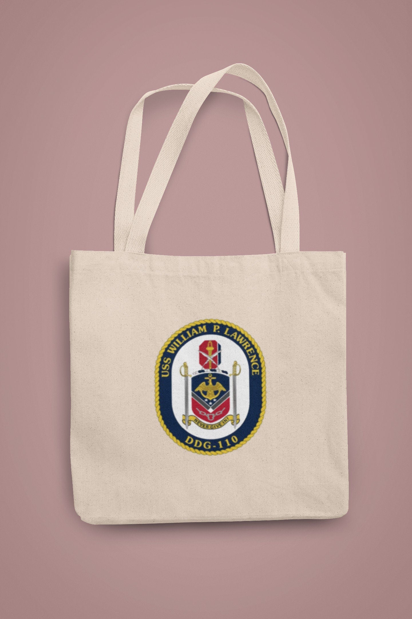 USS William P. Lawrence DDG-110 Badge Iron On Heat Transfer Vinyl HTV Arleigh Burke Class Destroyer