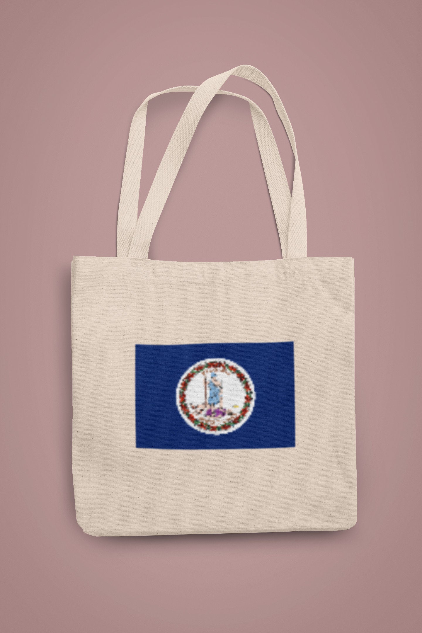 State of Virginia Flag Iron On Heat Transfer Vinyl HTV Virginia State  Richmond The Old Dominion State Mother of Presidents Mother of States