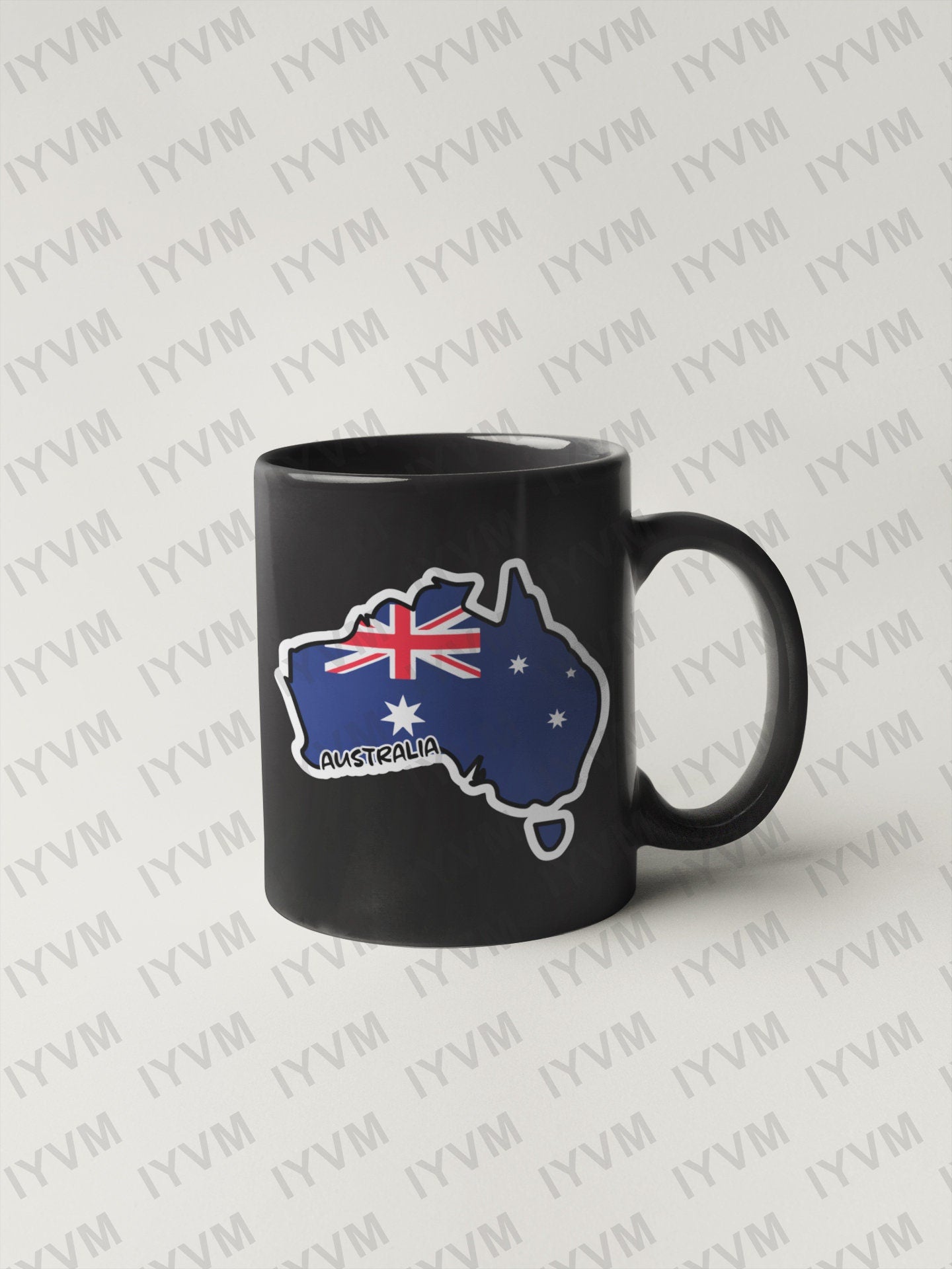 Australia Map Flag Sticker Decal / Canberra / Australian