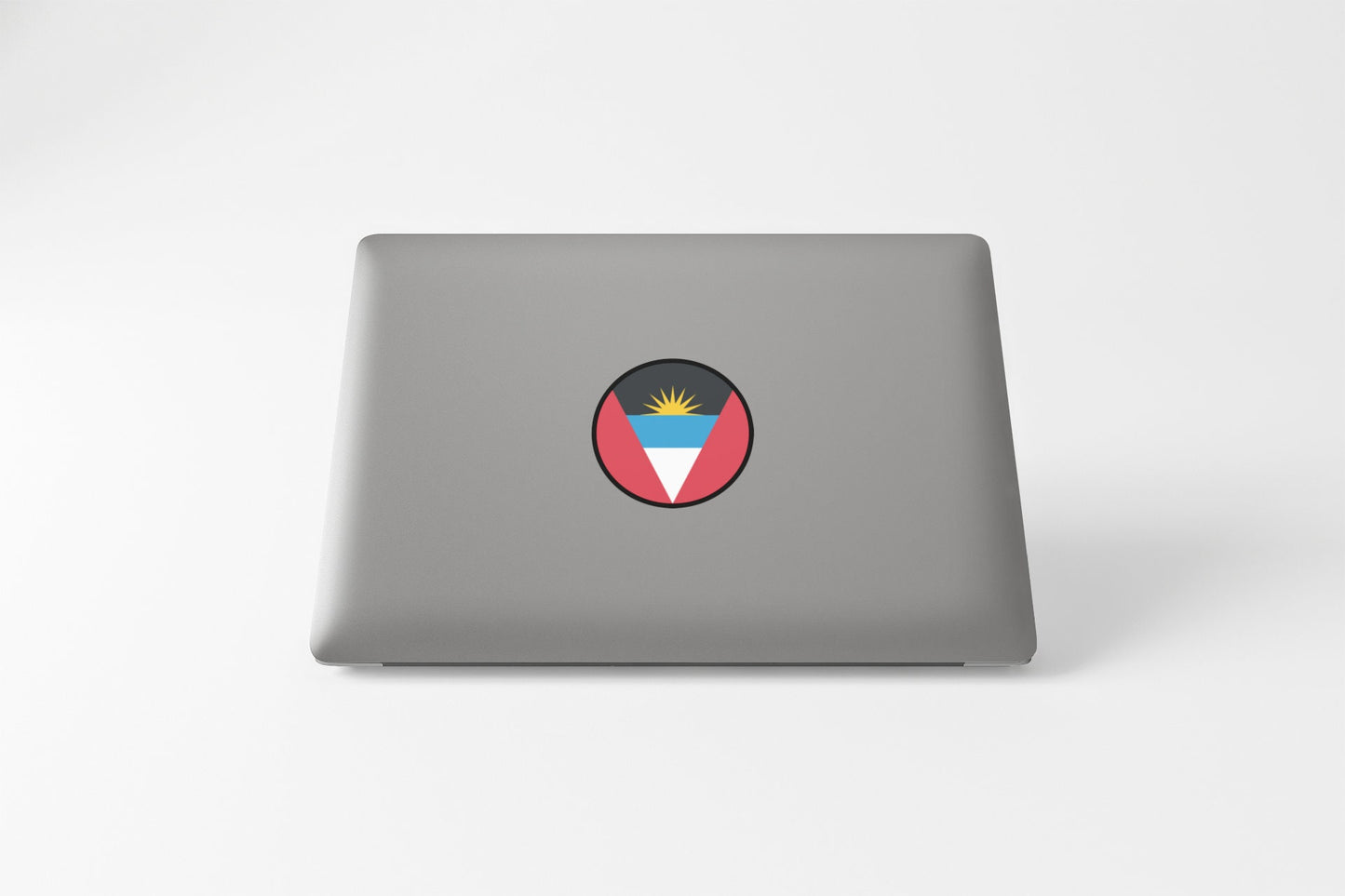 Antigua and Barbuda Flag Circle Sticker Decal