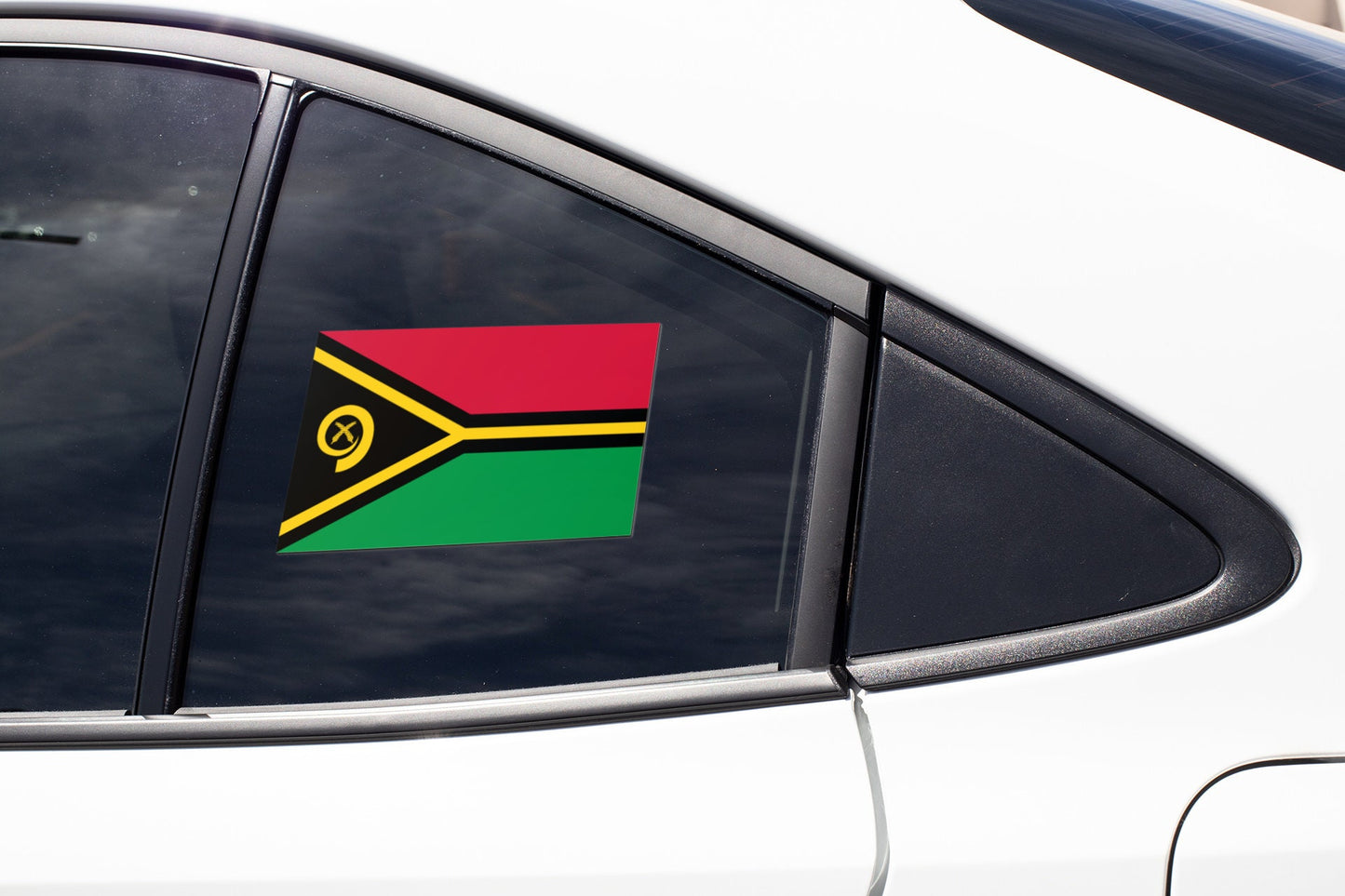 Vanuatu Flag Sticker Decal