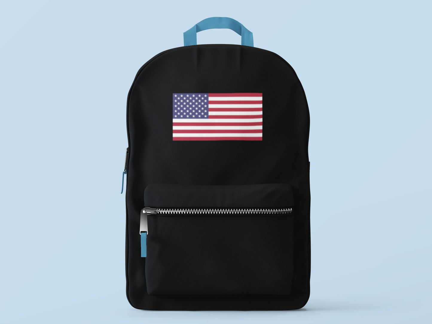 USA Flag Iron On Heat Transfer Vinyl HTV / United States of America / In God We Trust / Washington DC / American