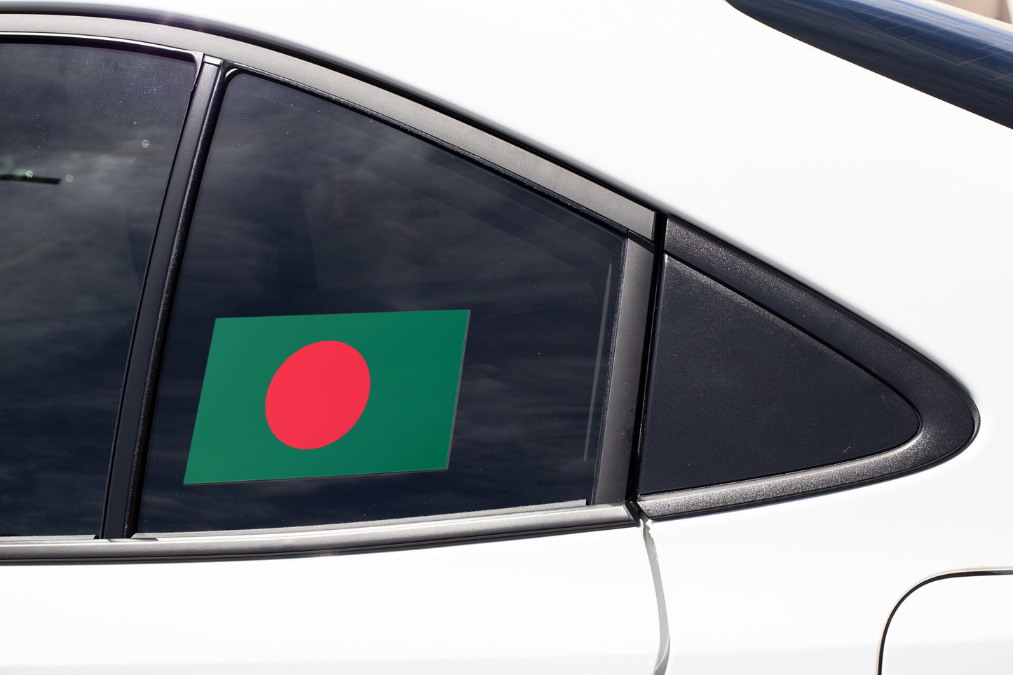 Bangladesh Flag Sticker Decal / Dhaka / Joy Bangla / the People's Republic of Bangladesh Bangladeshi