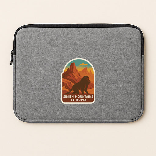 Simien Mountains Ethiopia Iron On Heat Transfer Vinyl HTV Die-Cut Symbolic